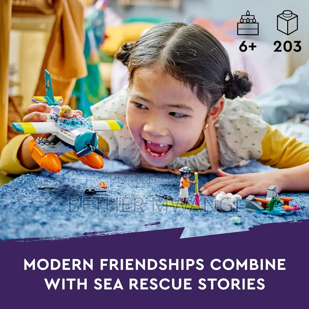 Lego Friends Sea Rescue Plane in Kenya