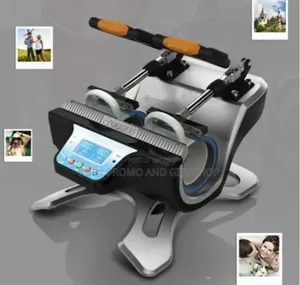 Mini Automatic Double Station Mug Heat Press Machine