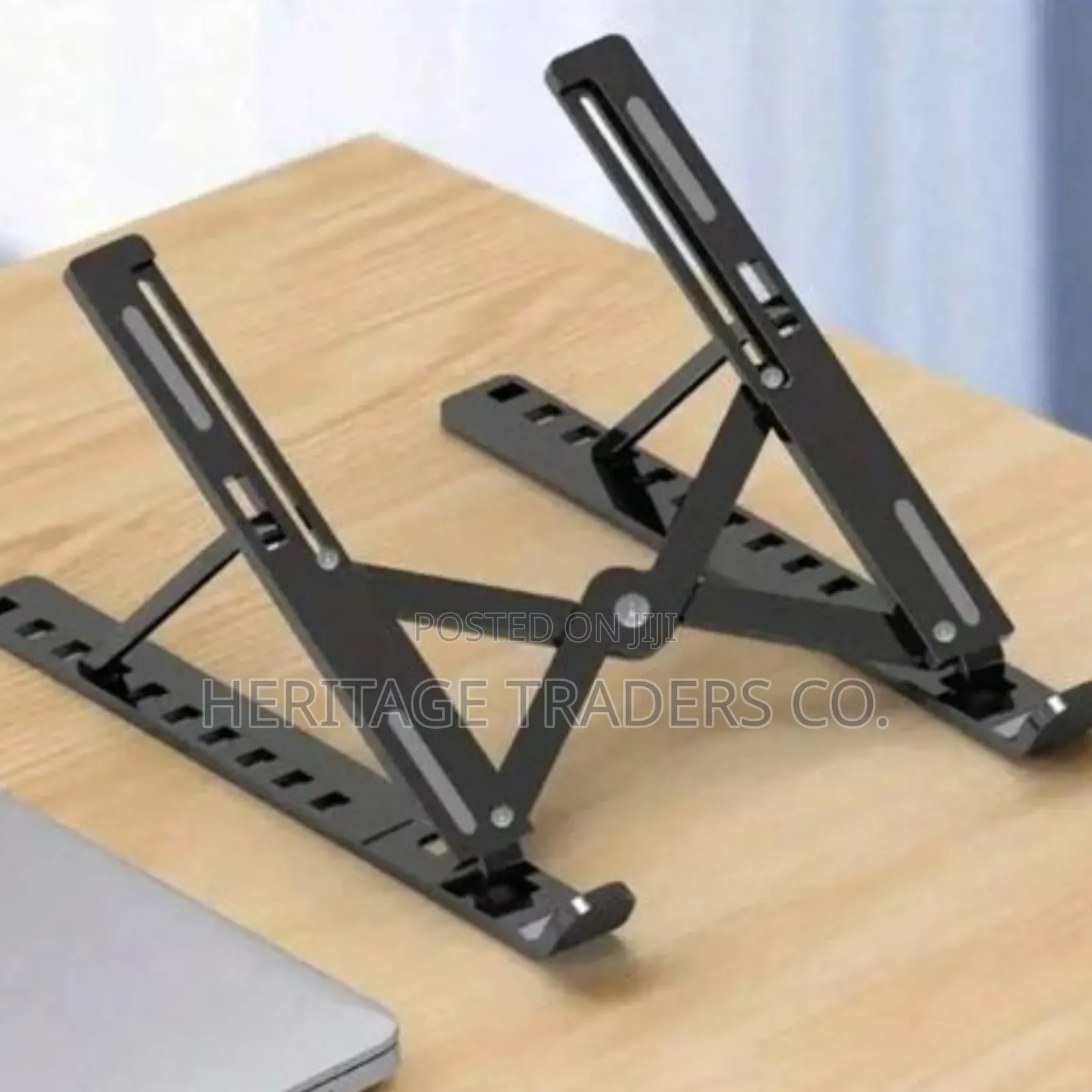Foldable Laptop Stand, Black -