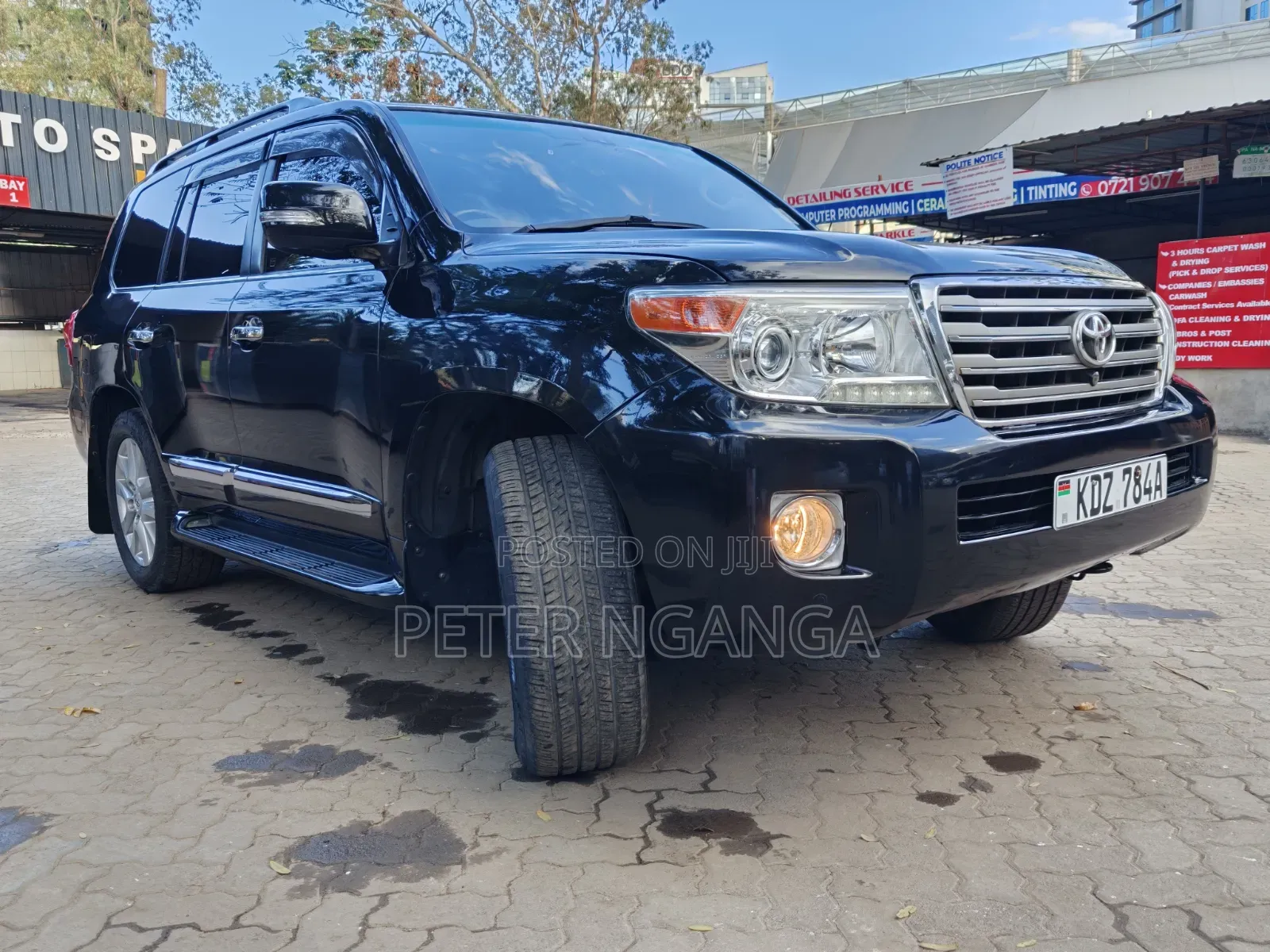 Toyota Land Cruiser 4.6 V8 ZX 2012 Matt Black
