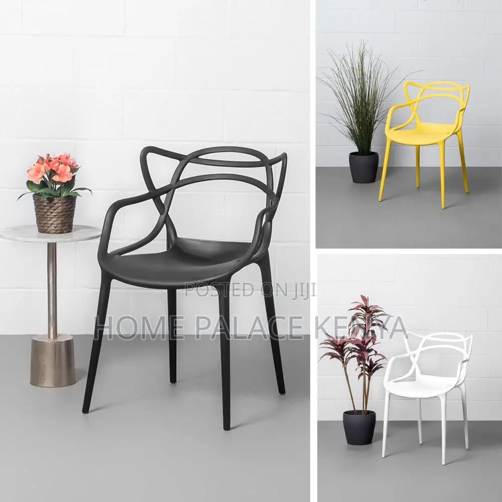 Garden Set; Luxury Round Marble Dining Table and 4 Heavy Duty Chairs