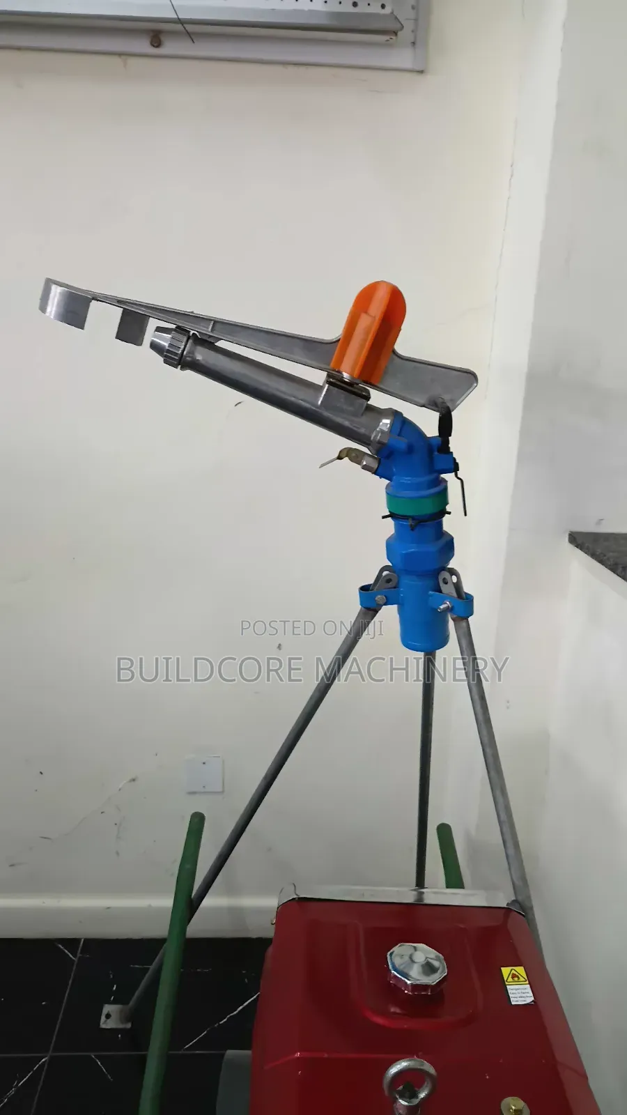 360° Rotating 3inch Large Scale Sprinkler With Stand