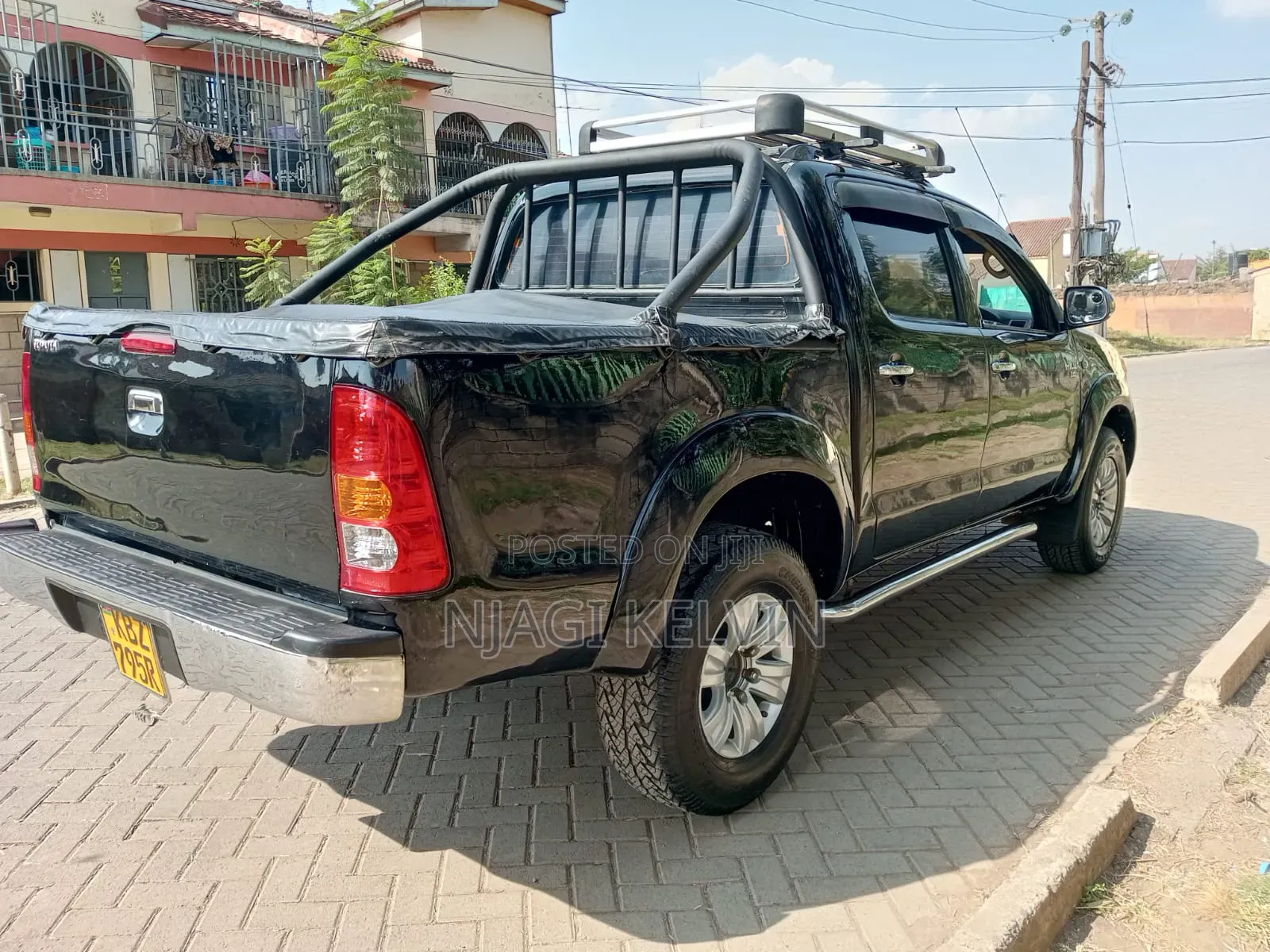 Toyota Hilux 3.0 D-4D Double Cab 4x4 Raider 2007 Black