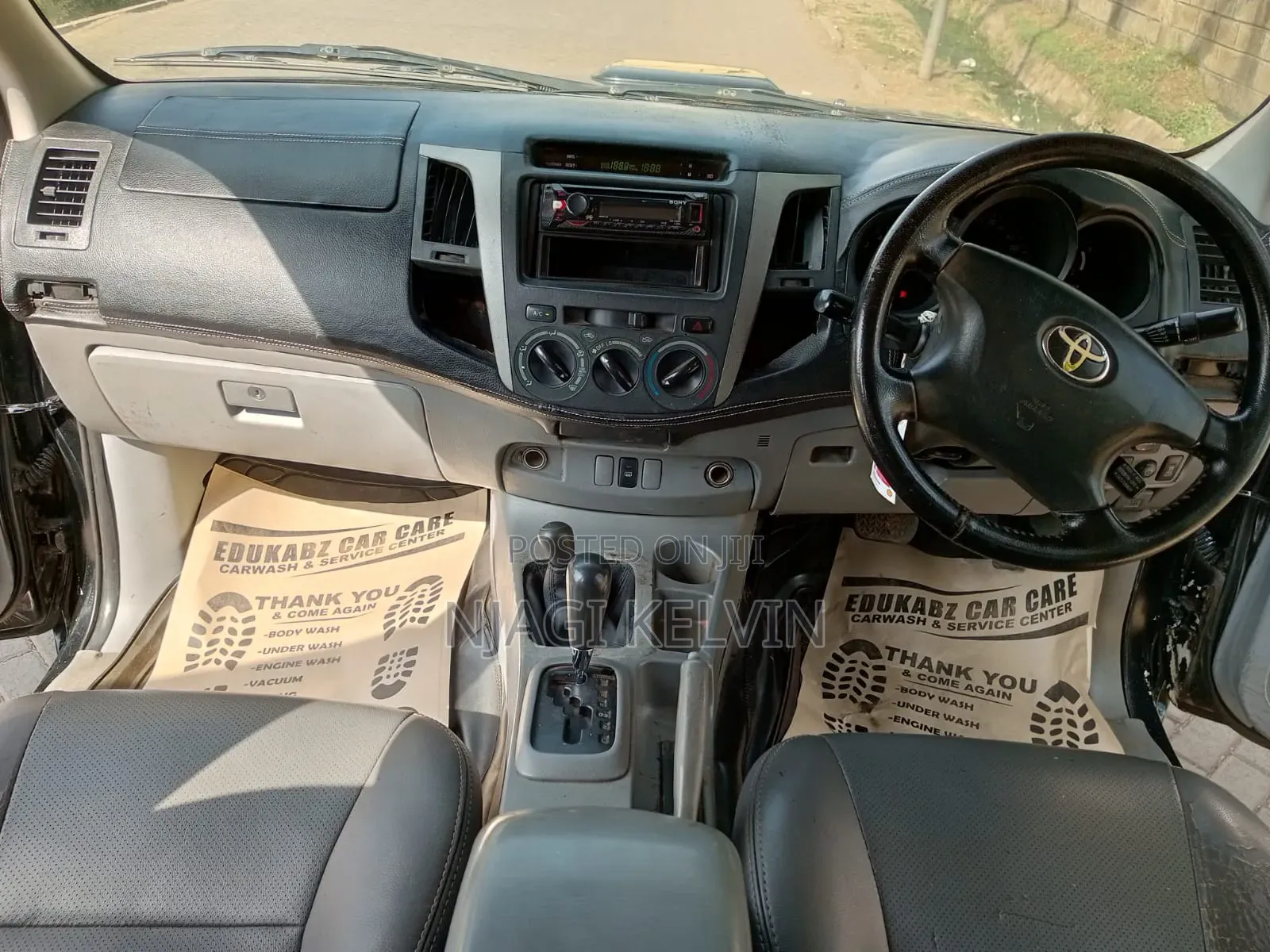 Toyota Hilux 3.0 D-4D Double Cab 4x4 Raider 2007 Black