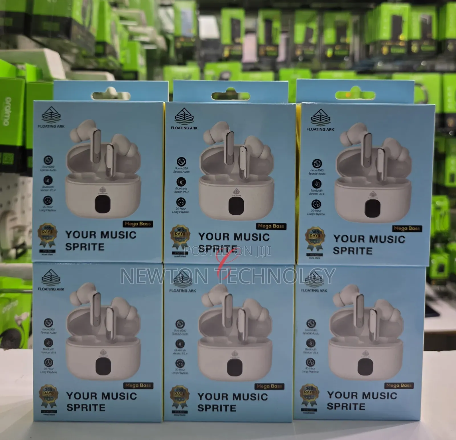 Floating Arc FTW-T222 *Sound Island 30hrs Playtime Mega Bass Earbuds