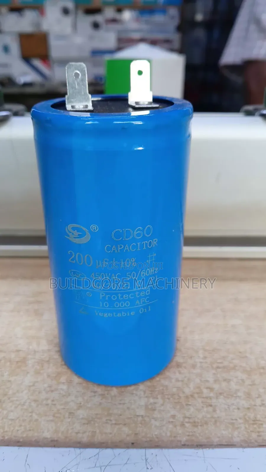 CD60 200ųf 450VAC Generator/Motor Capacitor