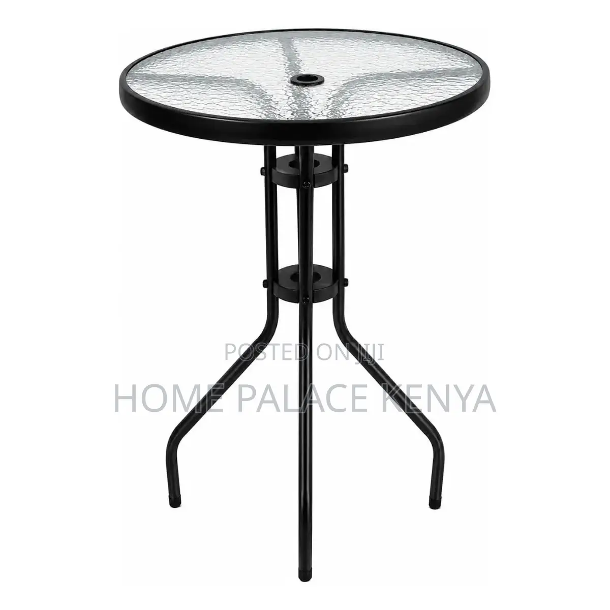 Balcony Table; Best Quality Tempered Round Glass Dining Table