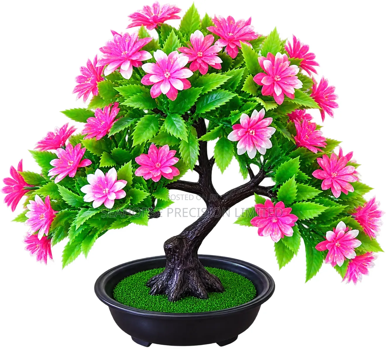 🌸 Beautiful Artificial Flower Bonsai Tree – Home & Office Décor