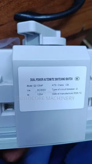 125A 400VAC Dual Power 4pole Automatic Transfer Switch