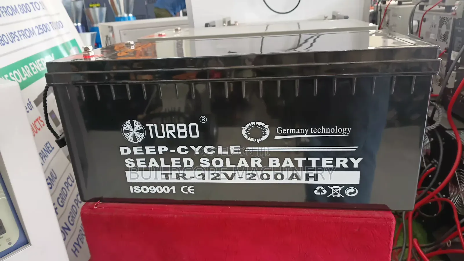 200AH 12V Deep Sealed Turbo Gel Battery
