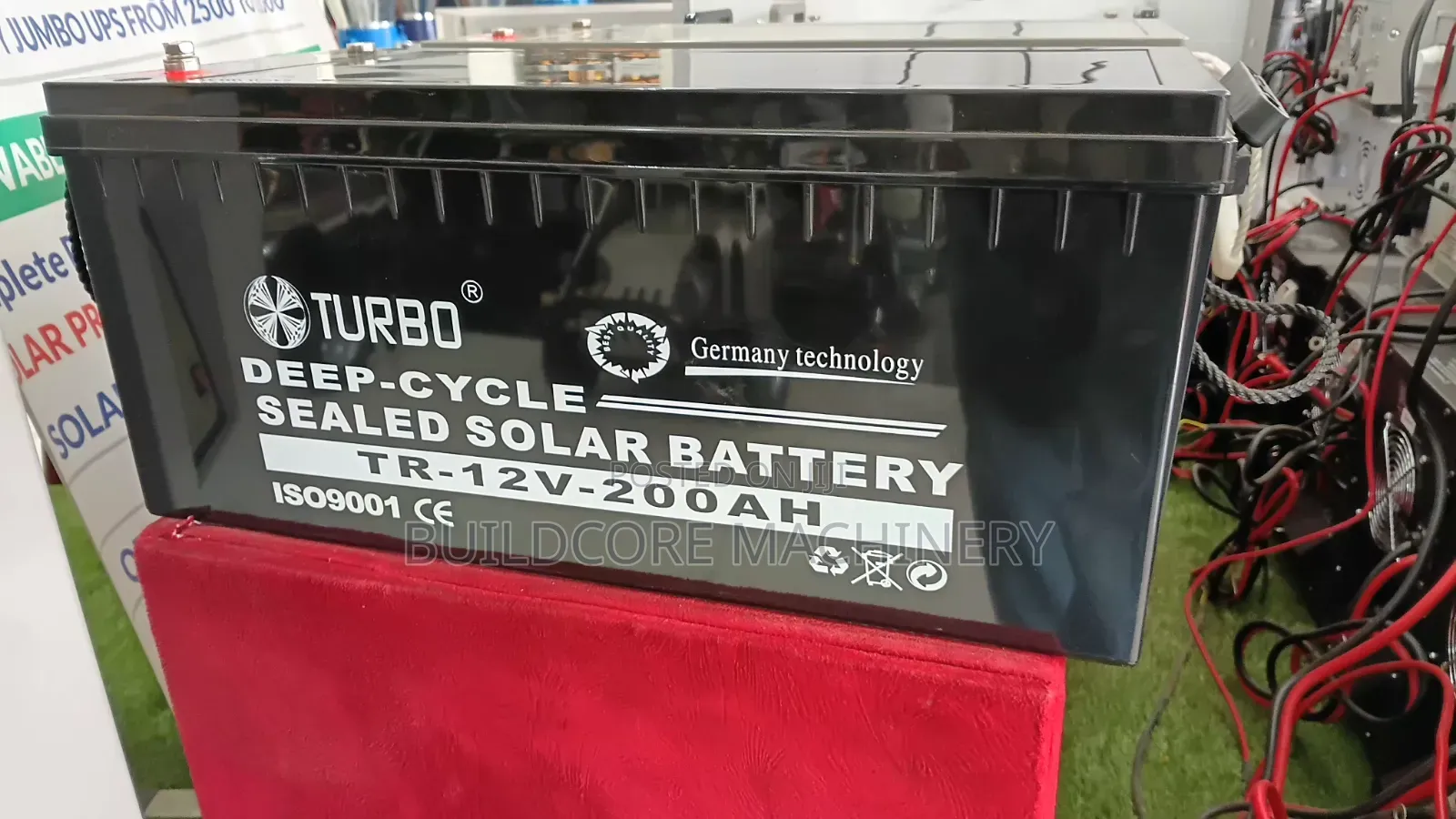 200AH 12V Deep Sealed Turbo Gel Battery