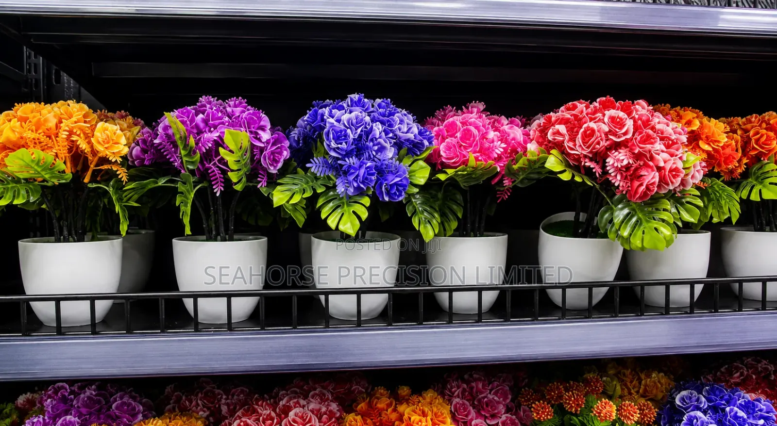 🌸 Beautiful Artificial Flower in White Pot