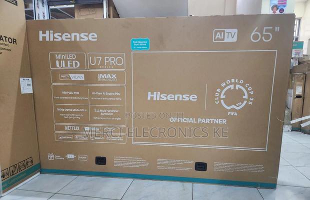 Hisense 65 Inch 65U7Q ULED Mini-Led 165Hz U7 PRO TV – Powerful