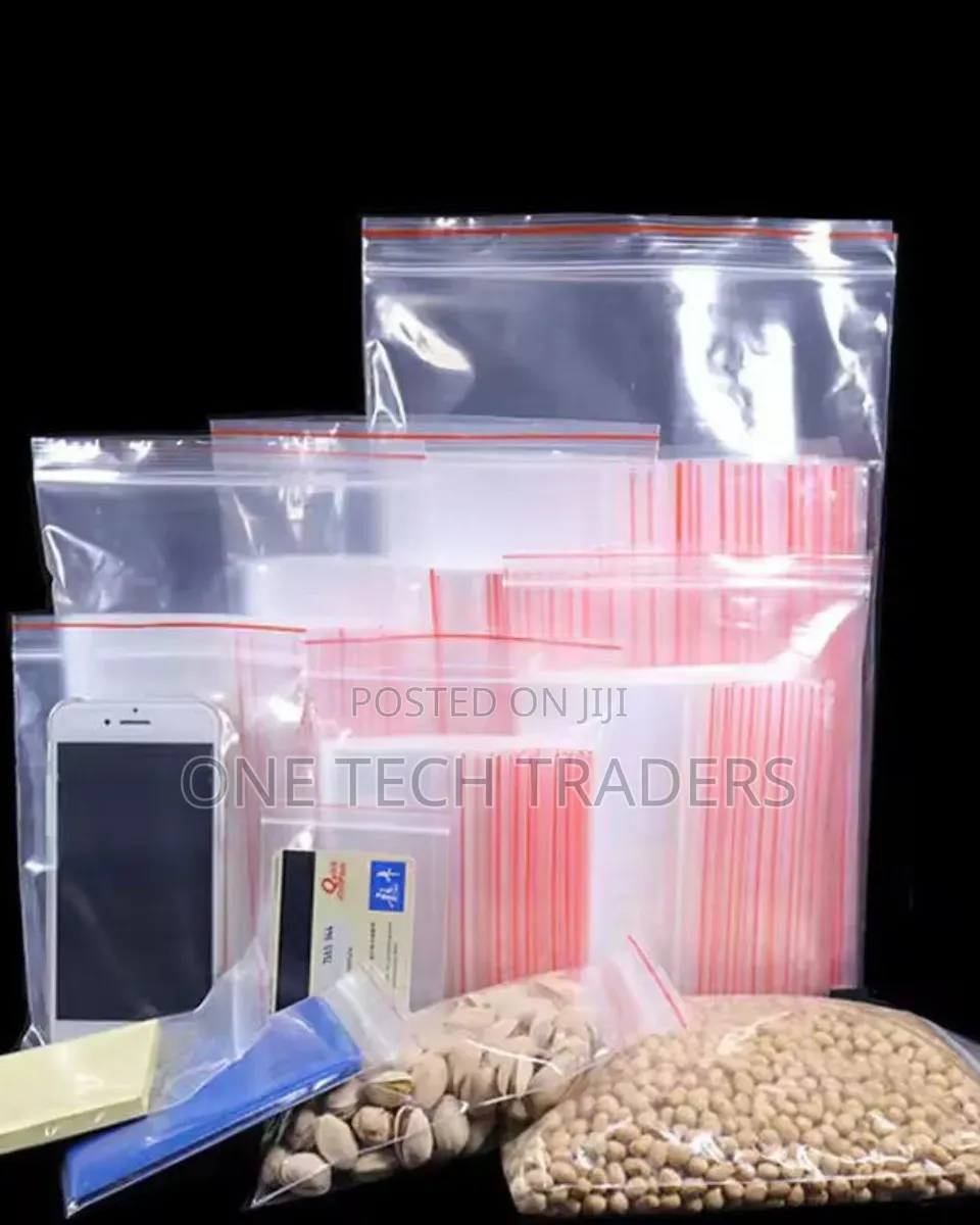 ZIPLOCK BAGS 25pcs Size : 2 KGS