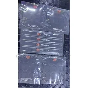 8pc Toyota Silicone Plastic Film Prevent Nail,keysfrom Door  Scratches