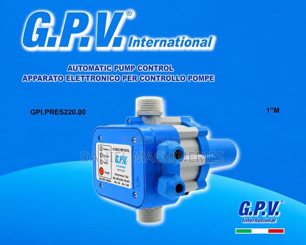 GPV Pressure Controller - main view