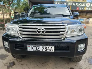 Toyota Land Cruiser 4.6 V8 ZX 2012 Black
