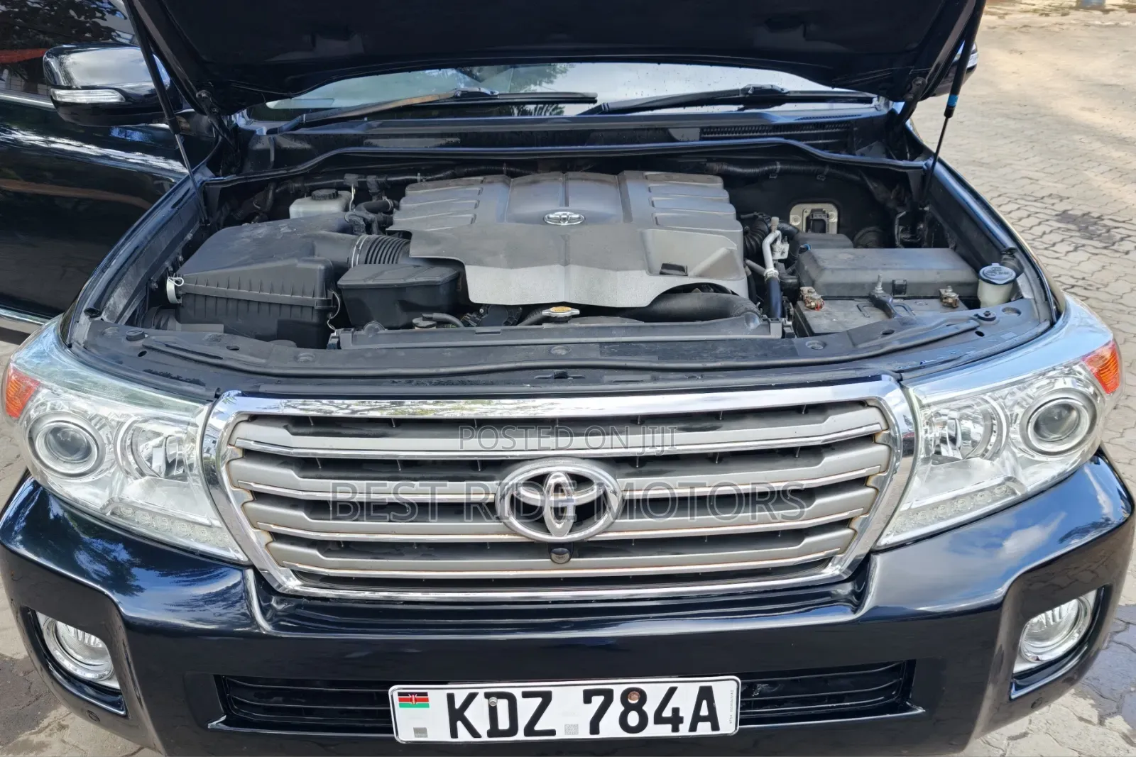 Toyota Land Cruiser 4.6 V8 ZX 2012 Black