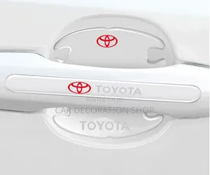 8pcs Clear Toyota Handles Antiscratch Stick on Stickers