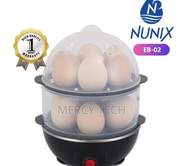 Nunix Egg Boiler Double  EB02 12Eggs - thumbnail 2