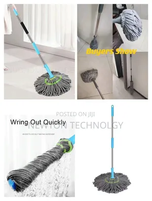 360 Rotating Self Wringing Twist Mop
