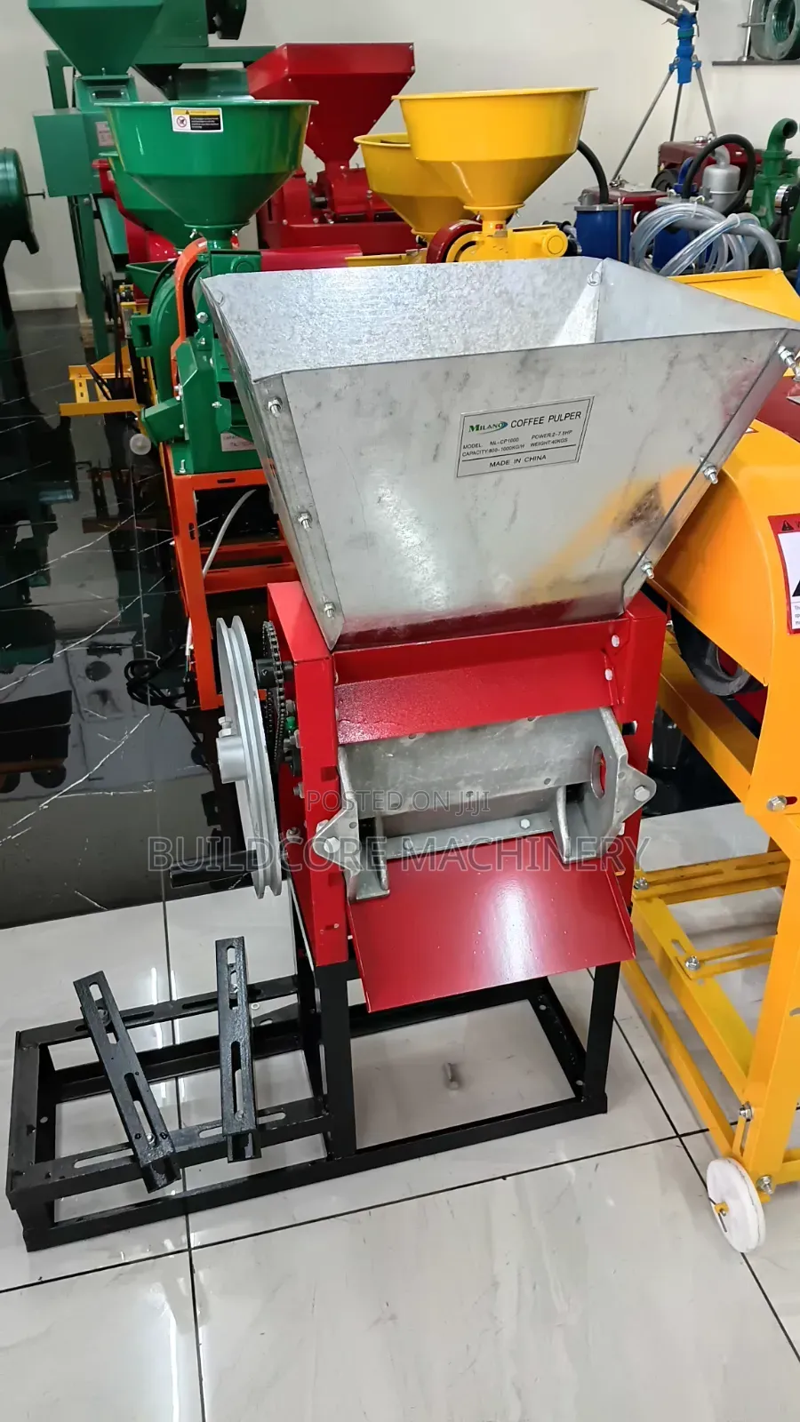 Milano 800kg/Hr Coffee Pulper Machine