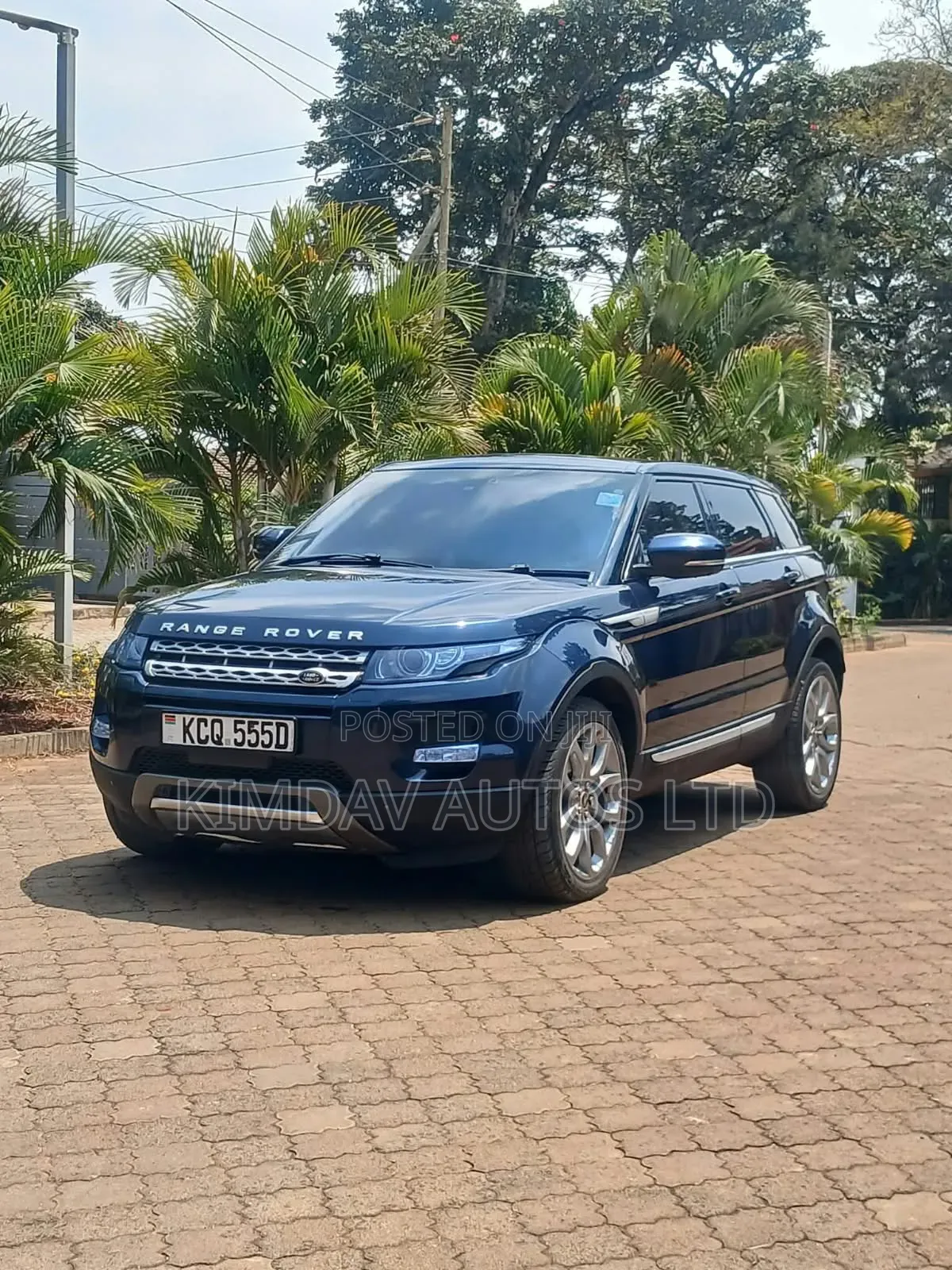 Land Rover Range Rover Evoque 2013 Blue