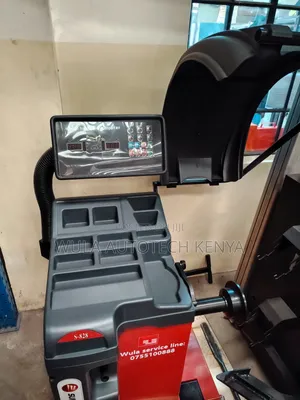 Optical Laser Positioning Heavy Duty Wheel Balancer S828 Machine Wula