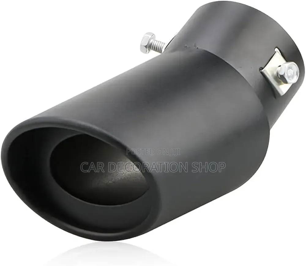 Upgrade Appearance Exhaust Tip With Angled Cut Single Outlet Profile