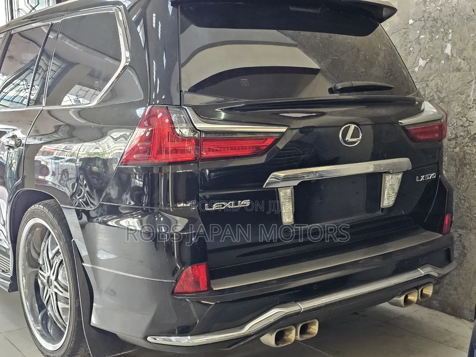 Lexus LX 2018 Matt Black