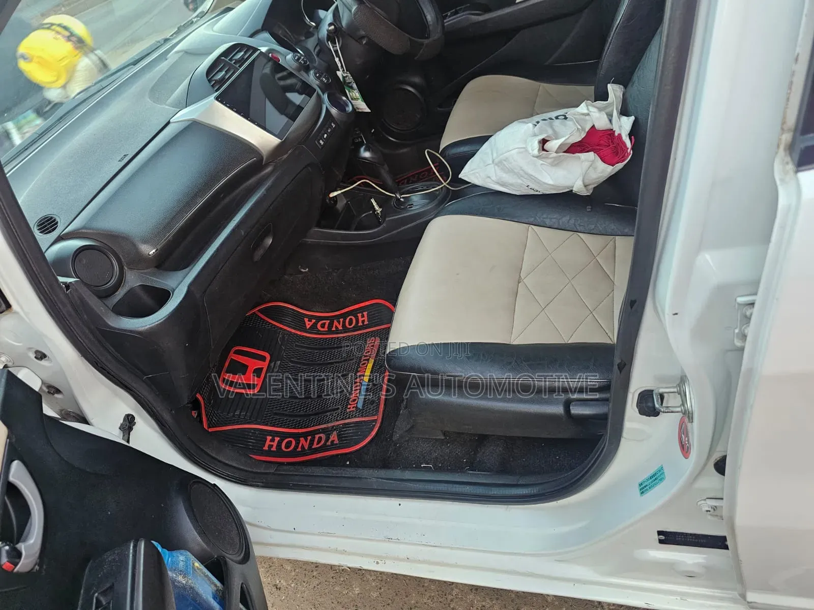 Honda Fit Shuttle 2012 White