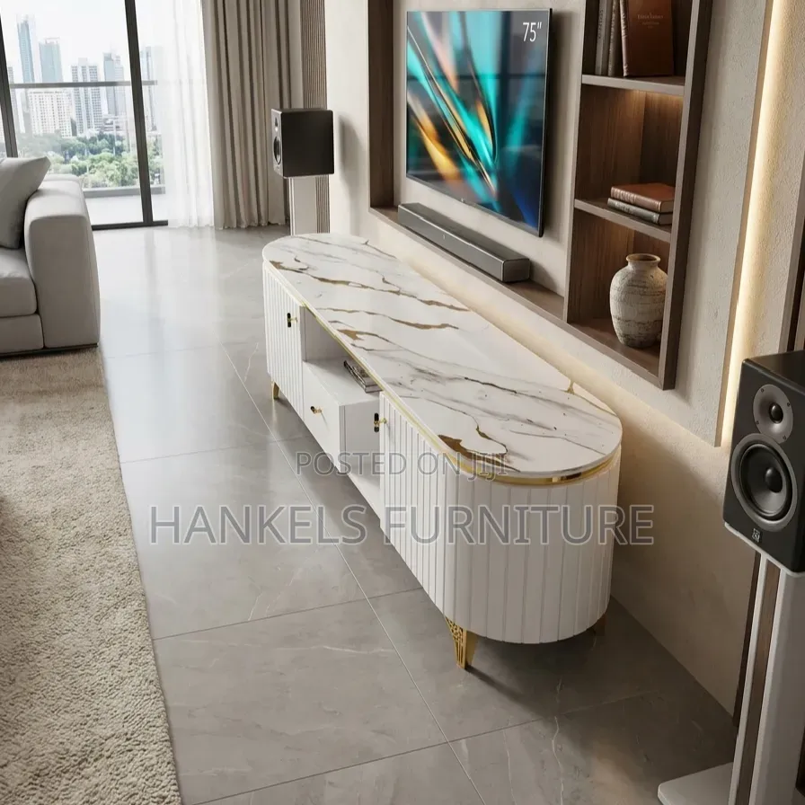Modern TV Stand With Storage – Stylish & Spacious