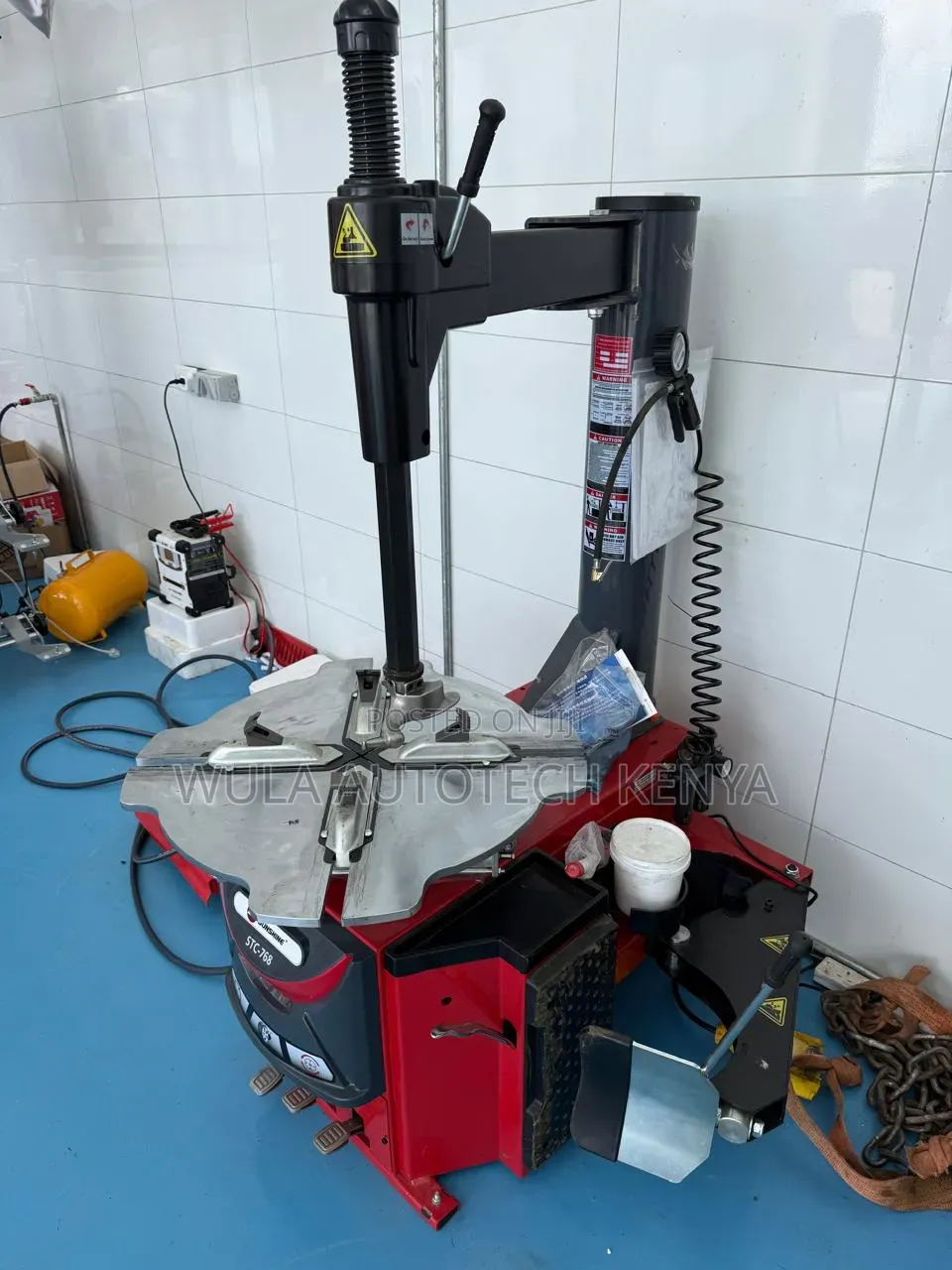Digital Tyre Changing Machine STC-868 Sunshine Italy