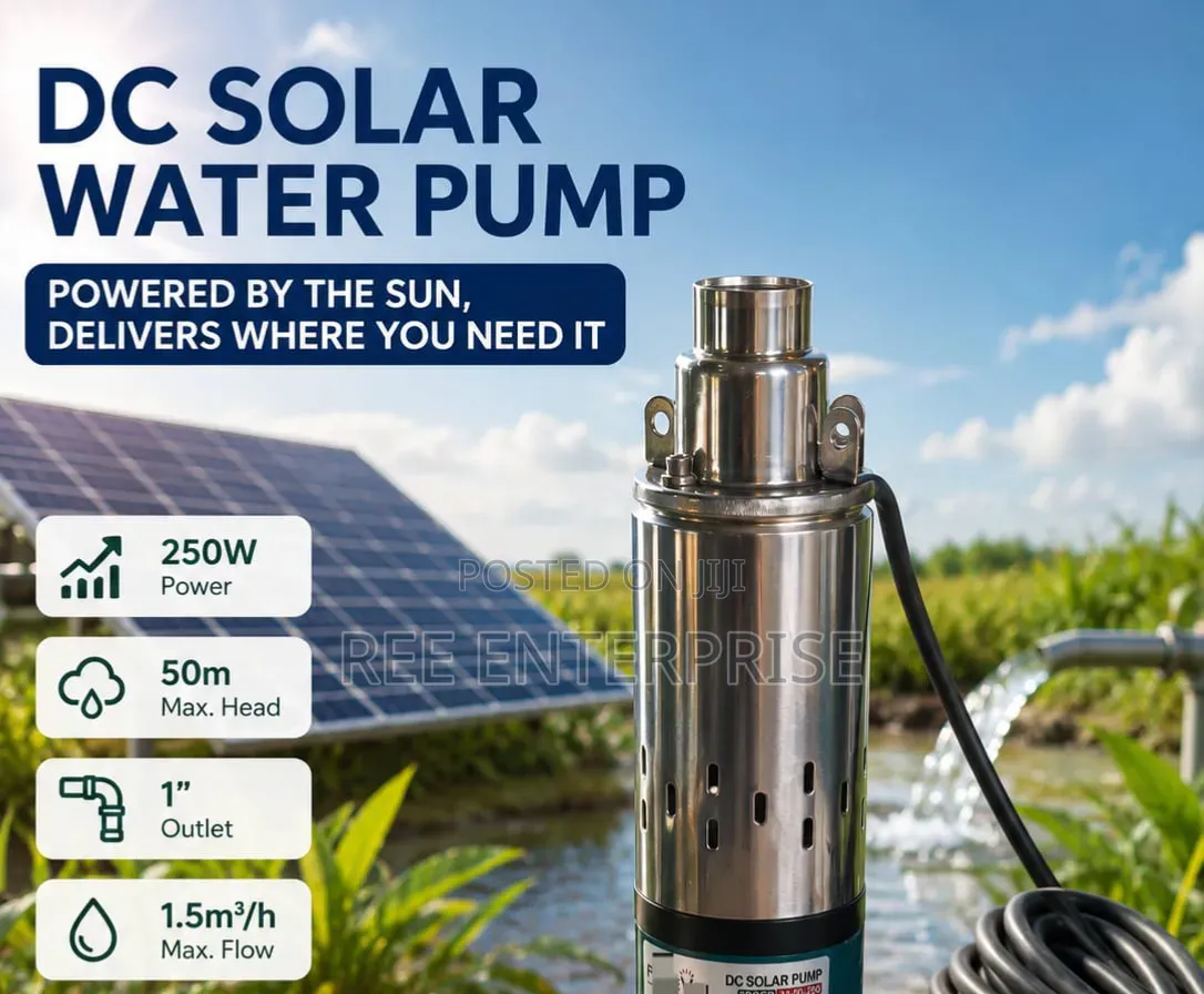 DC  Solar Water Pump Now Available