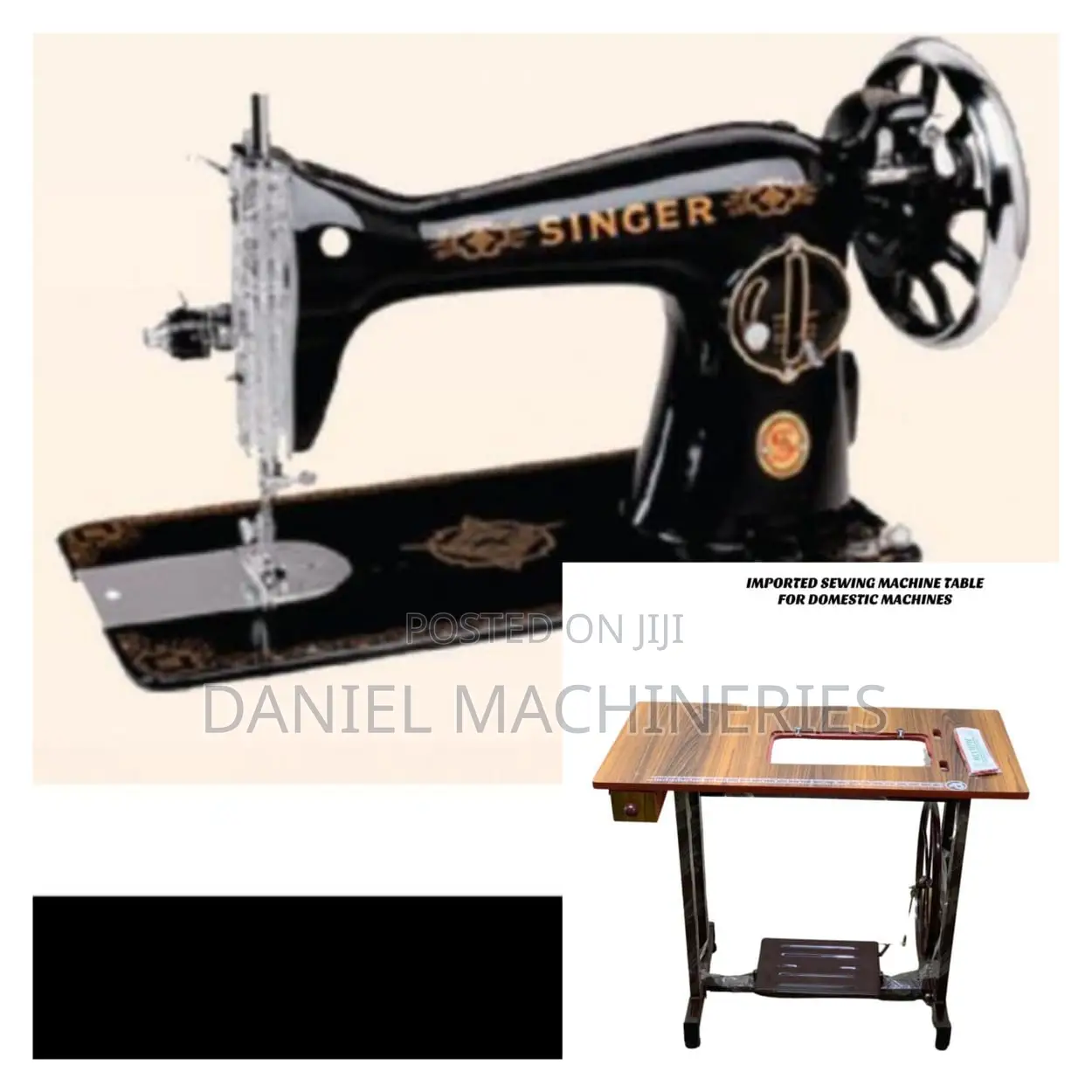 Singer Sewing Machine and Imported Table India