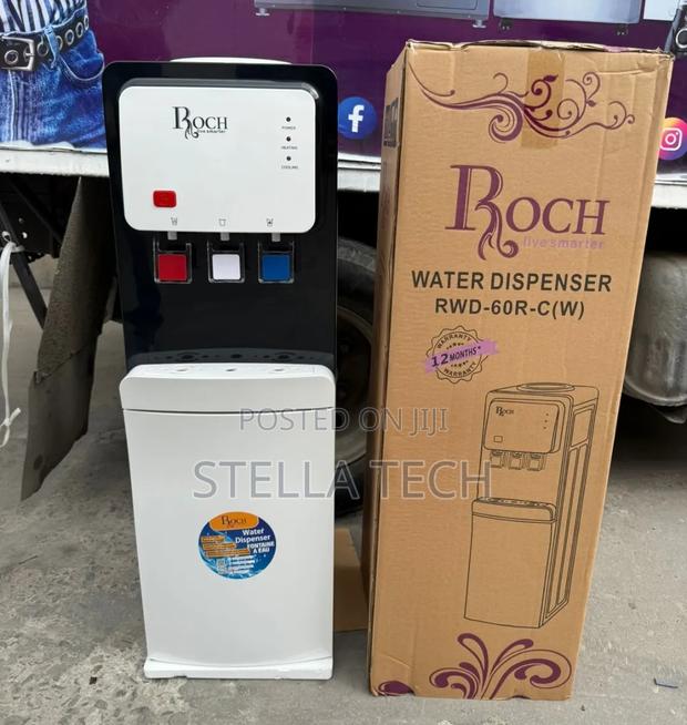 3 Taps Roch WATER DISPENSER WITH COMPRESSOR @11500