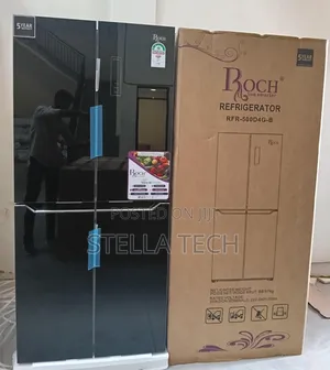 421 Litres GLASS FOUR DOOR Roch Refrigerator