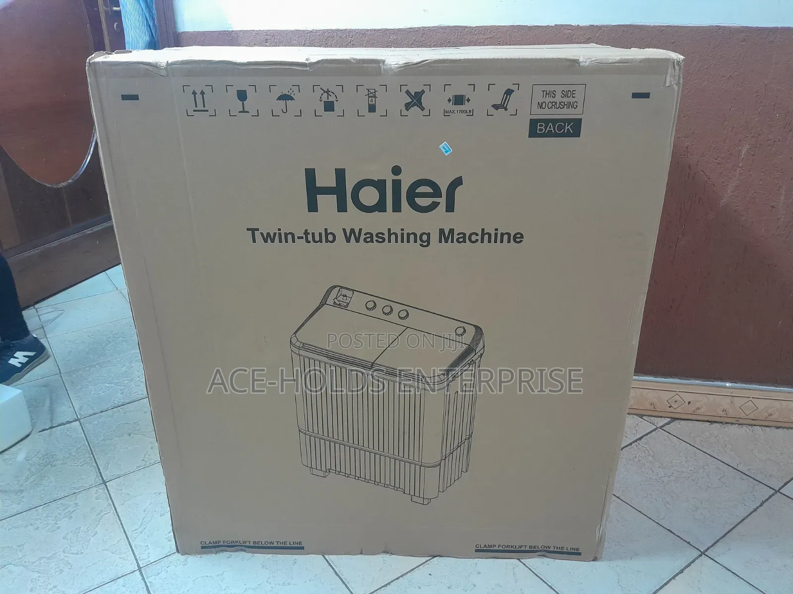 Haier 13.5kgs Twin Tub Semi-Automatic Washing Machine