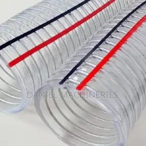 Clear Wired Suction Hose Pipes
