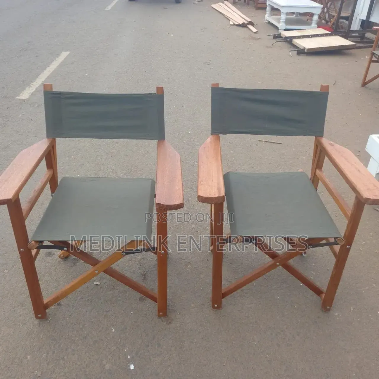Modern Wooden Camping Safari Chairs