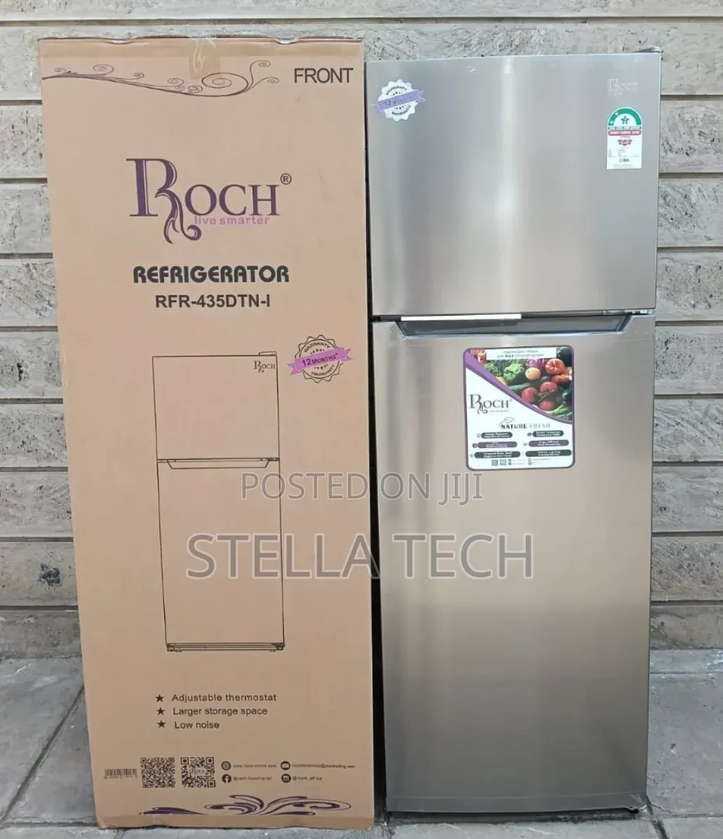 Roch RFR-435-DT-I 2 Door No Frost (348 Litres ) -