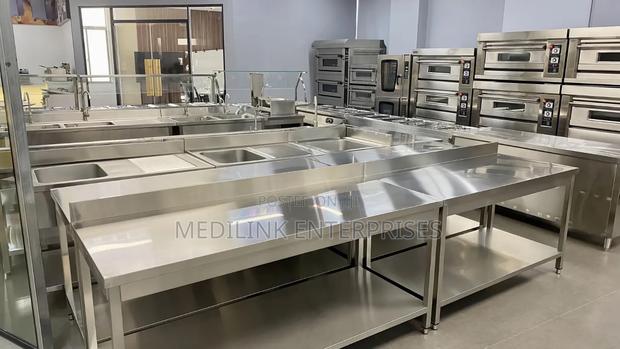 Stainless Customized Tables 5*2ft - thumbnail 2