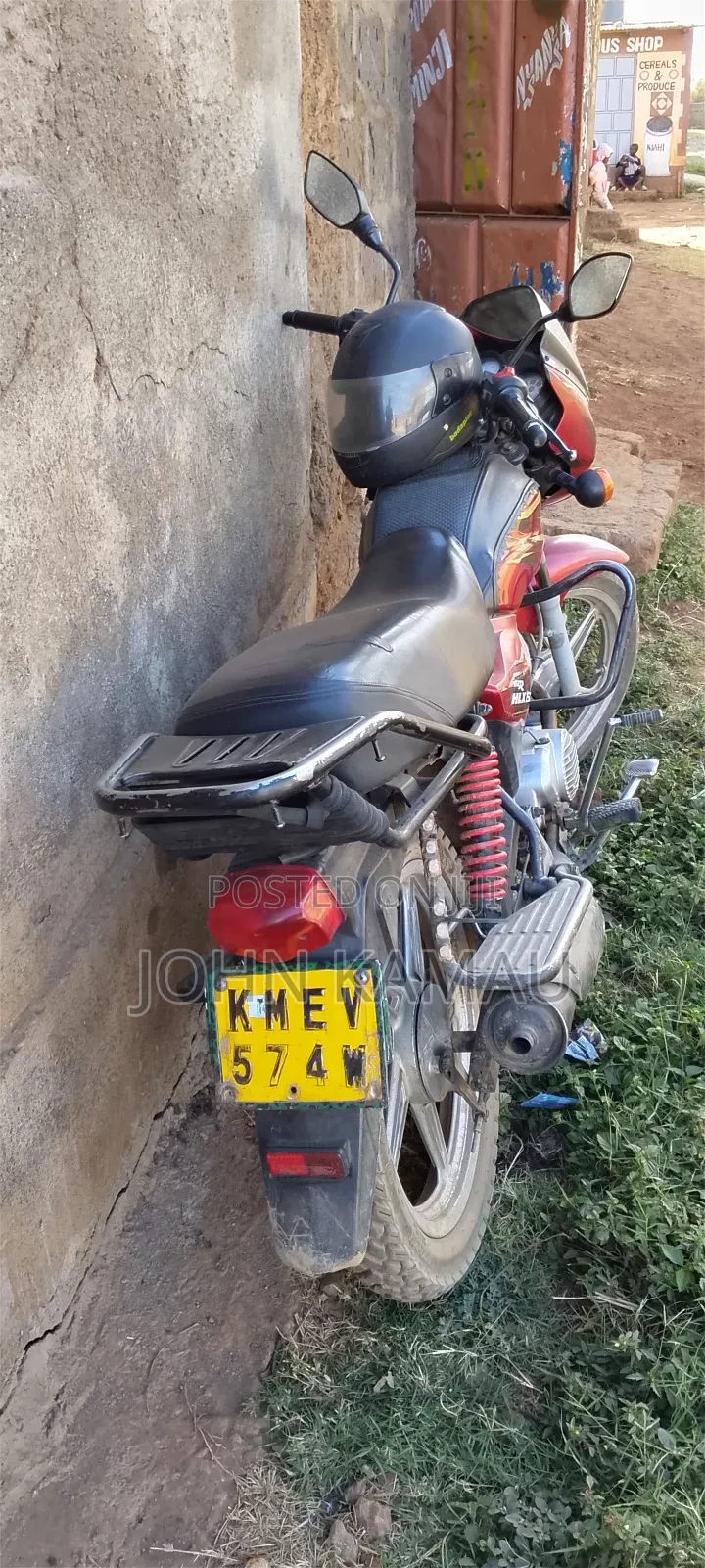 TVS HLX Plus ES 2018 Red