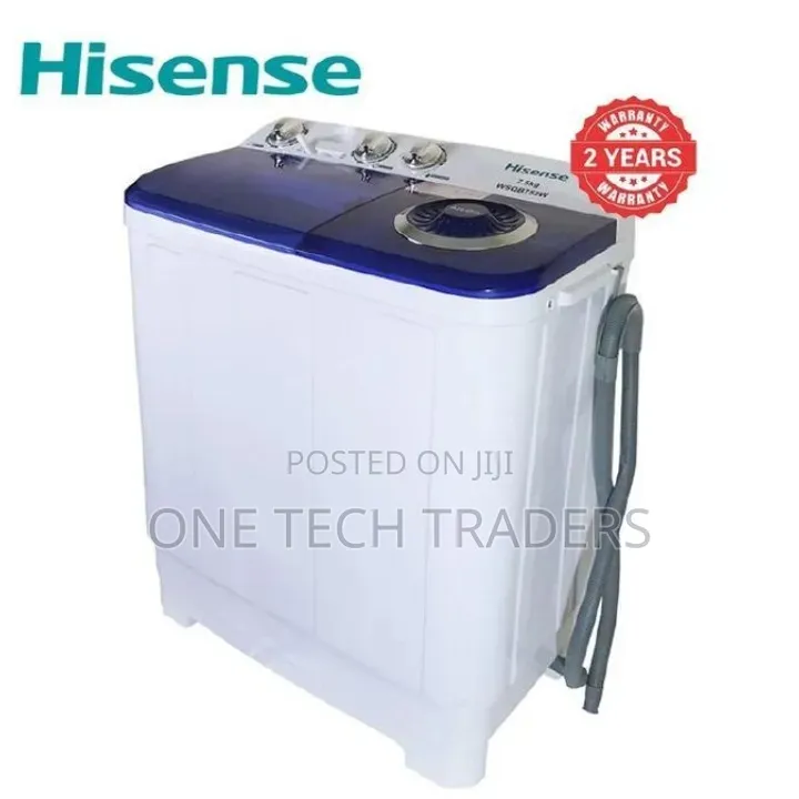 Hisense 7.5kg Twin Tub Washing Machine-