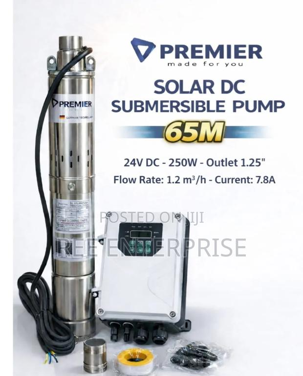 🔥Submersible  Premier Solar DC Pump