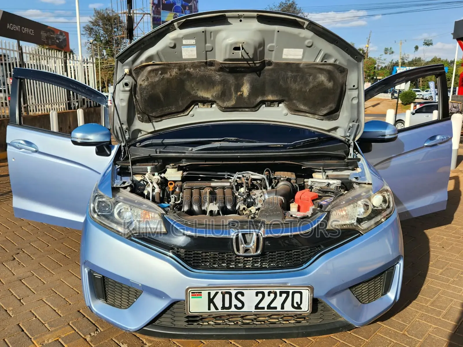 Honda Fit 2017 Blue