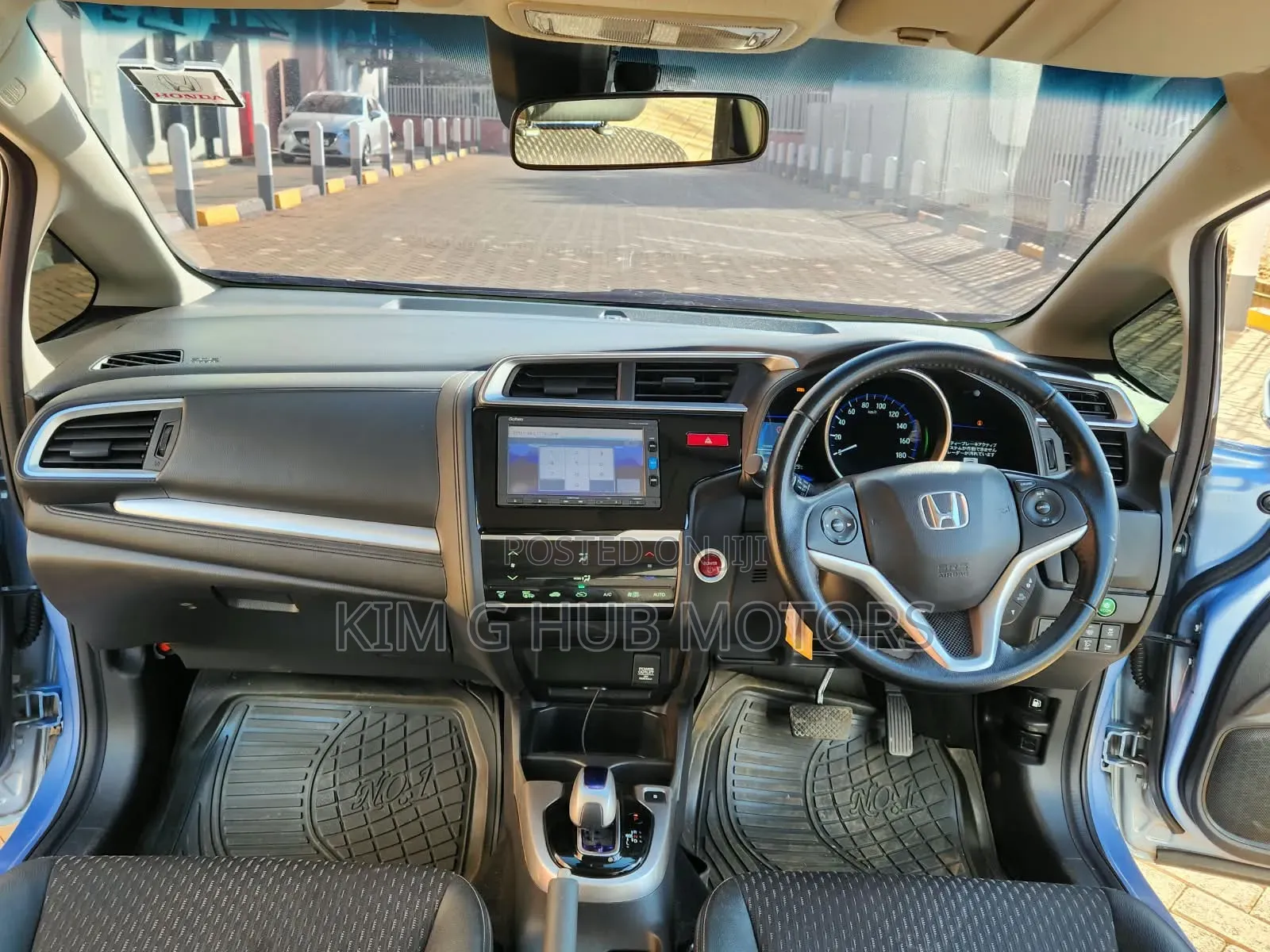 Honda Fit 2017 Blue