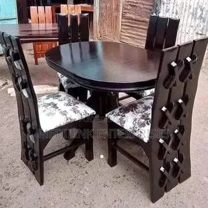 Oval Durat 4 Seater Dinning Table Set