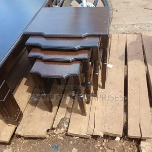 Wooden Walnut Durable Nestle Stools