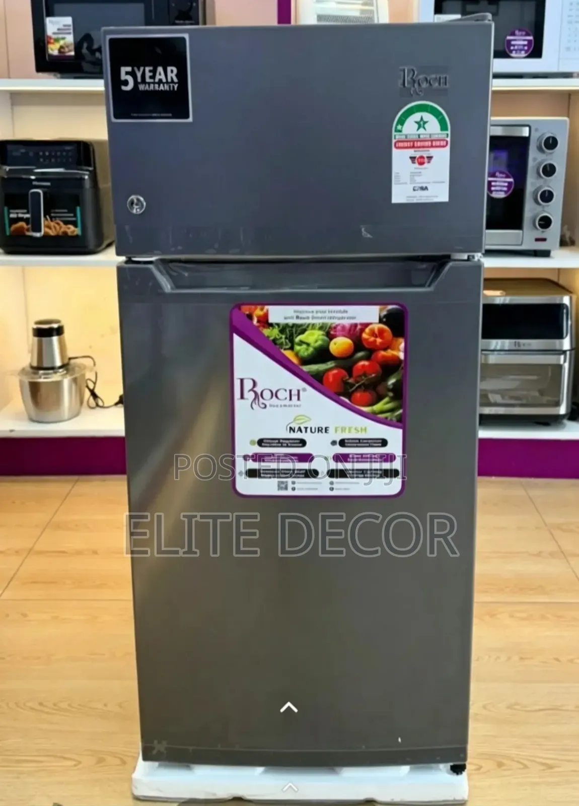 Roch RFR-140 DT-1 112L Double Door Refrigerator